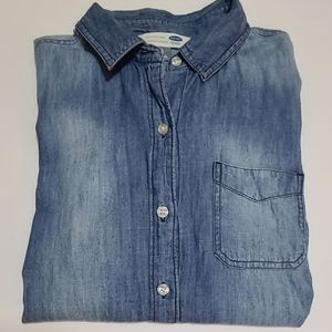 Chambray button down
